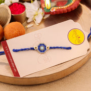 Thumbnail for Yellow Evil Eye Bhai Rakhi zoom