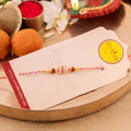 Shiva Rudraksha Beaded Charm Rakhi zoom