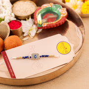 Thumbnail for Blue Evil Eye Rakhi - Blue