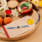 Thumbnail for SkyBlue Evil Eye Rakhi - Blue