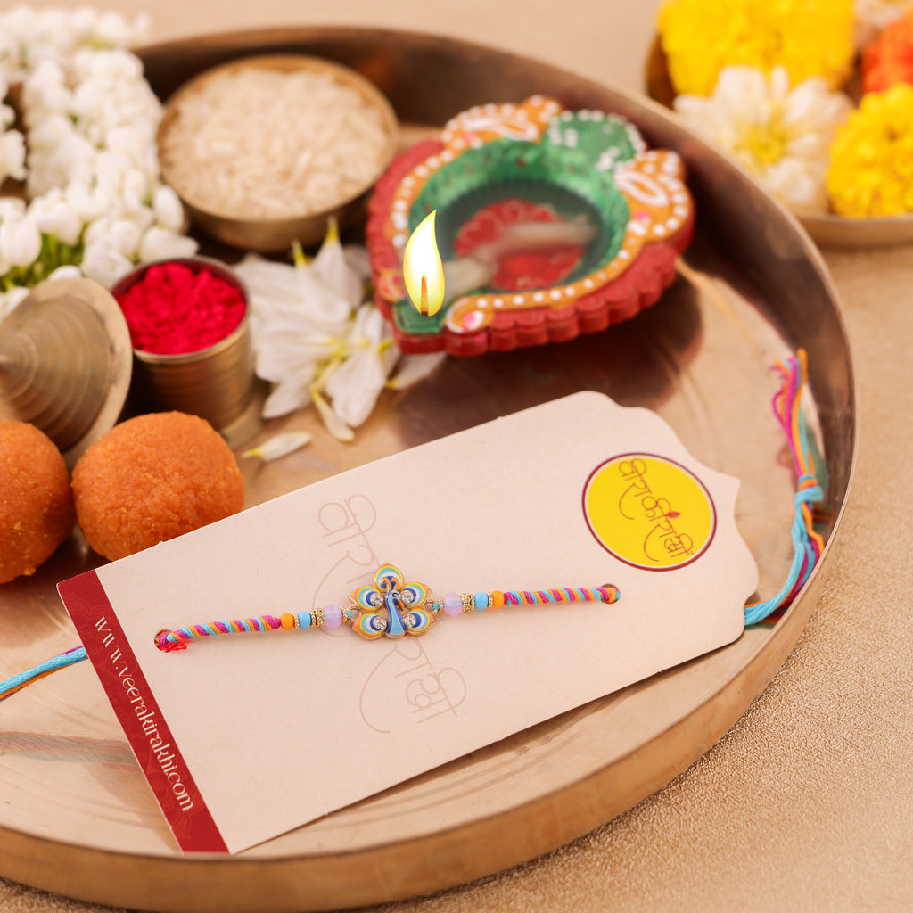Beaded Charm Rakhi