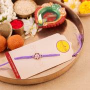 Thumbnail for Dharmachakra Premium Handcrafted Charm Rakhi