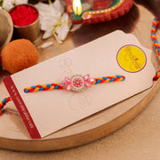 Thumbnail for Dharmachakra Charm Rakhi zoom