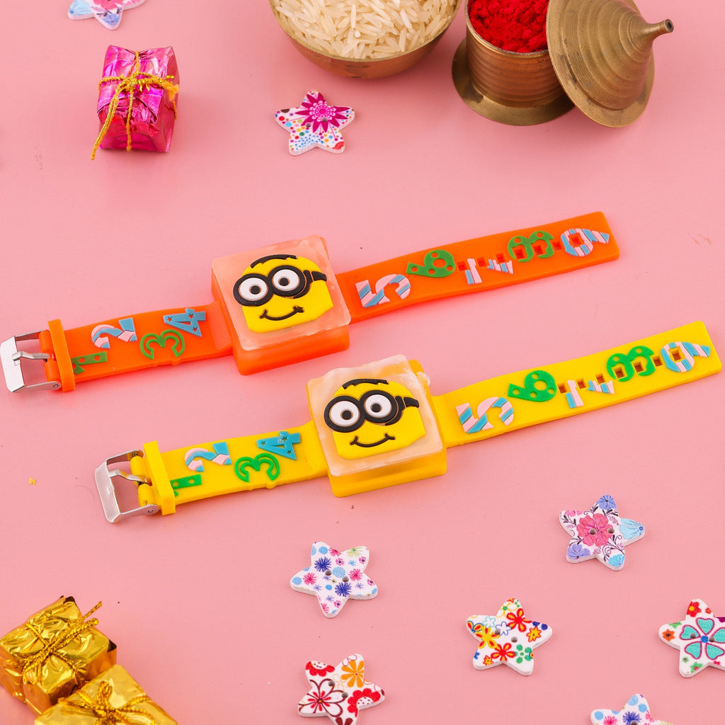 Minion Band Rakhi zoom