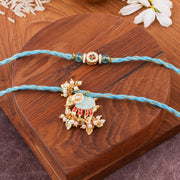 Thumbnail for Hathi Charm Bhai Bhabhi Rakhi Set zoom