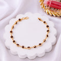 Fine Rudraksha Bead Bracelet Rakhi zoom