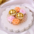 Pastel Rose Pooja Thali for Raksha Bandhan | 4-5 Inch with 2 Katoris & Roli Chawal