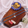 Hamsa Evil Eye Rakhi Combo - Pack of 2