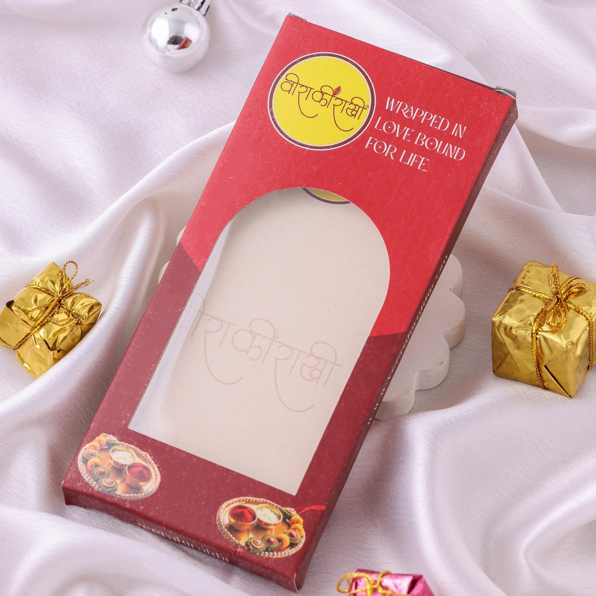 Veera Ki Rakhi gift packaging box - Wrapped in love, bound for life